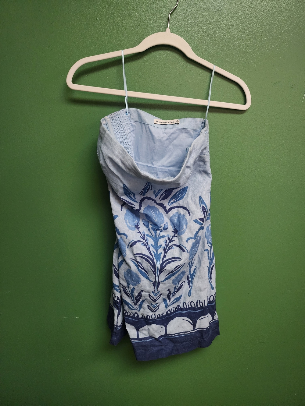 Abercrombie & Fitch strapless mini dress linen - Picture 2 of 6